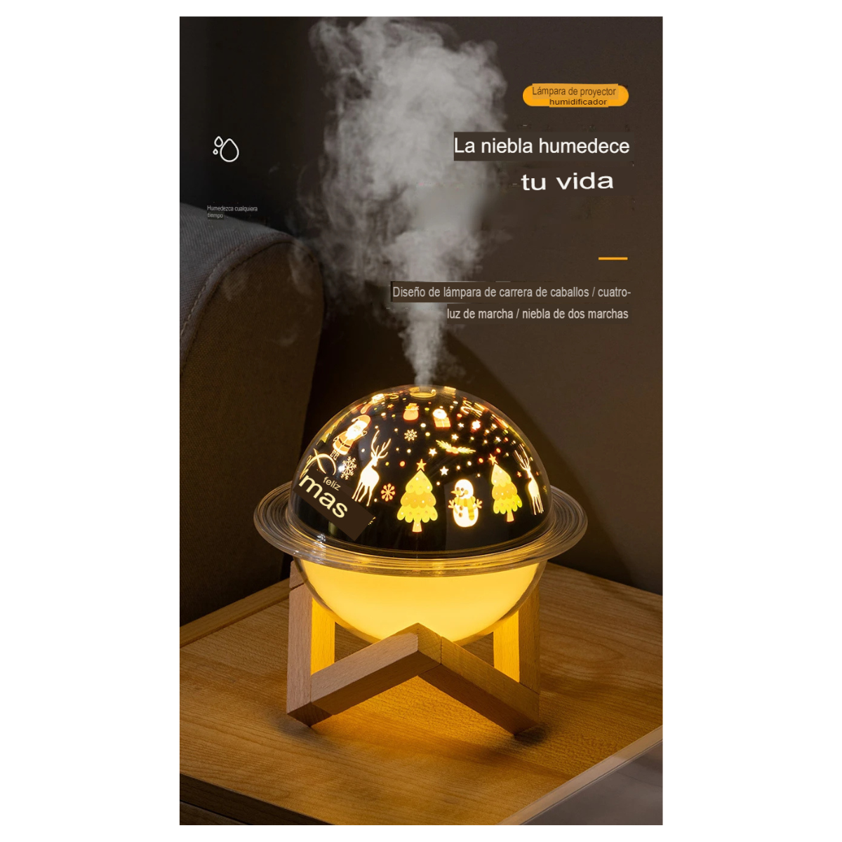 Humidificador Luminoso